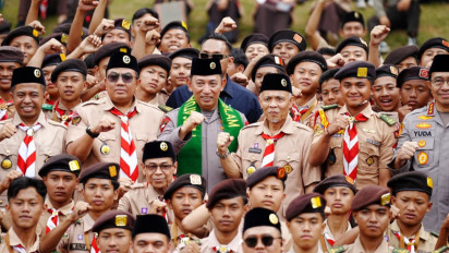 Kapolri di Kemah Nasional PUI: Jaga Persatuan, Siapkan Generasi Muda Majukan Indonesia