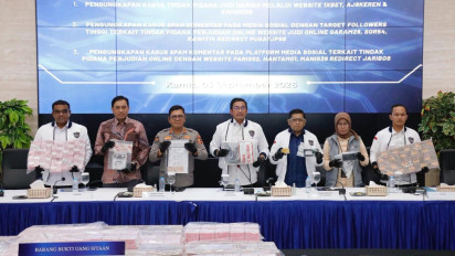 Bongkar 3 Kasus Judi Online, Bareskrim Polri Sita dan Bekukan Uang Puluhan Miliar, Begini Modusnya!