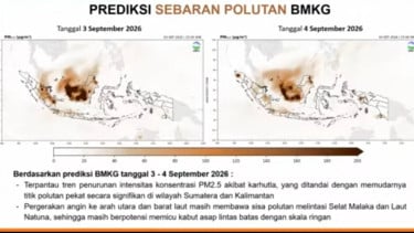 BNPB Ungkap Asap Tebal Kepung Sejumlah Titik di Sumatera dan Kalimantan Hari Ini, Besok Diprediksi Berkurang