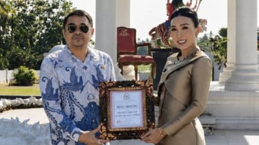 Momen Audiensi Miss Equality World Bersama Arya Wedakarna Terungkap, Pertemuan Sudah 3 Bulan Lalu