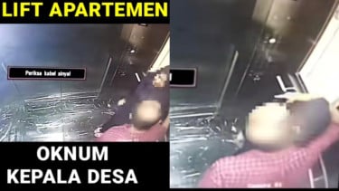 Viral Video 11 Detik Diduga Bu Kades Bekasi Bermesraan dalam Lift Apartemen bersama Seorang Pejabat