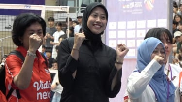 Hyundai Hillstate Lagi Gelar Photo Shoot, Sempat-sempatnya Megawati Hangestri 'Jaili' Staf Pelatih