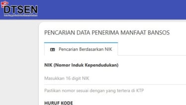 Cara Cek Desil Lewat HP di Laman cekbansos.kemensos.go.id, Bisa Ikuti Empat Langkah Ini