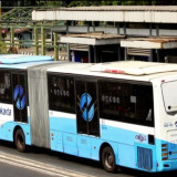 Sebaran Abu Anak Krakatau Meluas ke Jakarta, Lift dan Eskalator Halte Transjakarta Dimatikan Sementara