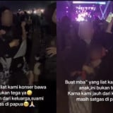Viral! Sekumpulan Ibu Muda Bawa Anak Nonton Konser di Jam Tidurnya, Alasan Cari Hiburan