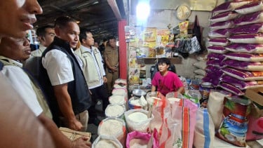 Satgas Pangan Polda Jatim Temukan Beras Premium Dijual di Atas HET di Surabaya
