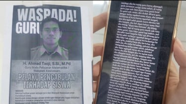 Viral! Oknum Guru SMAN 1 Pamanukan Diduga Lecehkan Siswa, Modus Bujuk Korban dengan Alasan Bimbingan