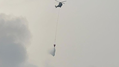 Bupati Bogor: Helikopter Dikerahkan untuk Bantu Padamkan Kebakaran TPA Galuga