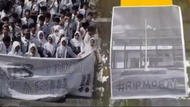 Siswa SMAN 1 Pamanukan Tuntut Kejelasan Kasus Dugaan Pelecehan Seksual Oknum Guru, Banner Hingga Pamflet Disebar