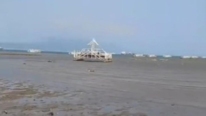 Viral Air Laut Mendadak Surut Dekat Gunung Anak Krakatau, Jangan Langsung Dianggap Tanda Tsunami