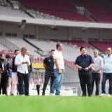 Stadion GBK Tak Terdampak Erupsi Gunung Anak Krakatau, Erick Thohir Pantau Kondisi Lapangan Jelang FIFA ASEAN Cup 2026