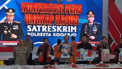 Polresta Sidoarjo Bongkar Sindikat Penipuan Daring dan Penyalahgunaan Data Pribadi Internasional, 4 Tersangka Ditangkap