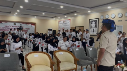 E-Voting Kakanwil Berlanjut, Kini Giliran Pegawai Kemenkum Banten Memilih