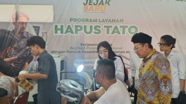 Terkendala Syarat Kerja karena Tato? Baznas Jabar dan Ponpes Attamur Gelar Layanan Hapus Tato Gratis