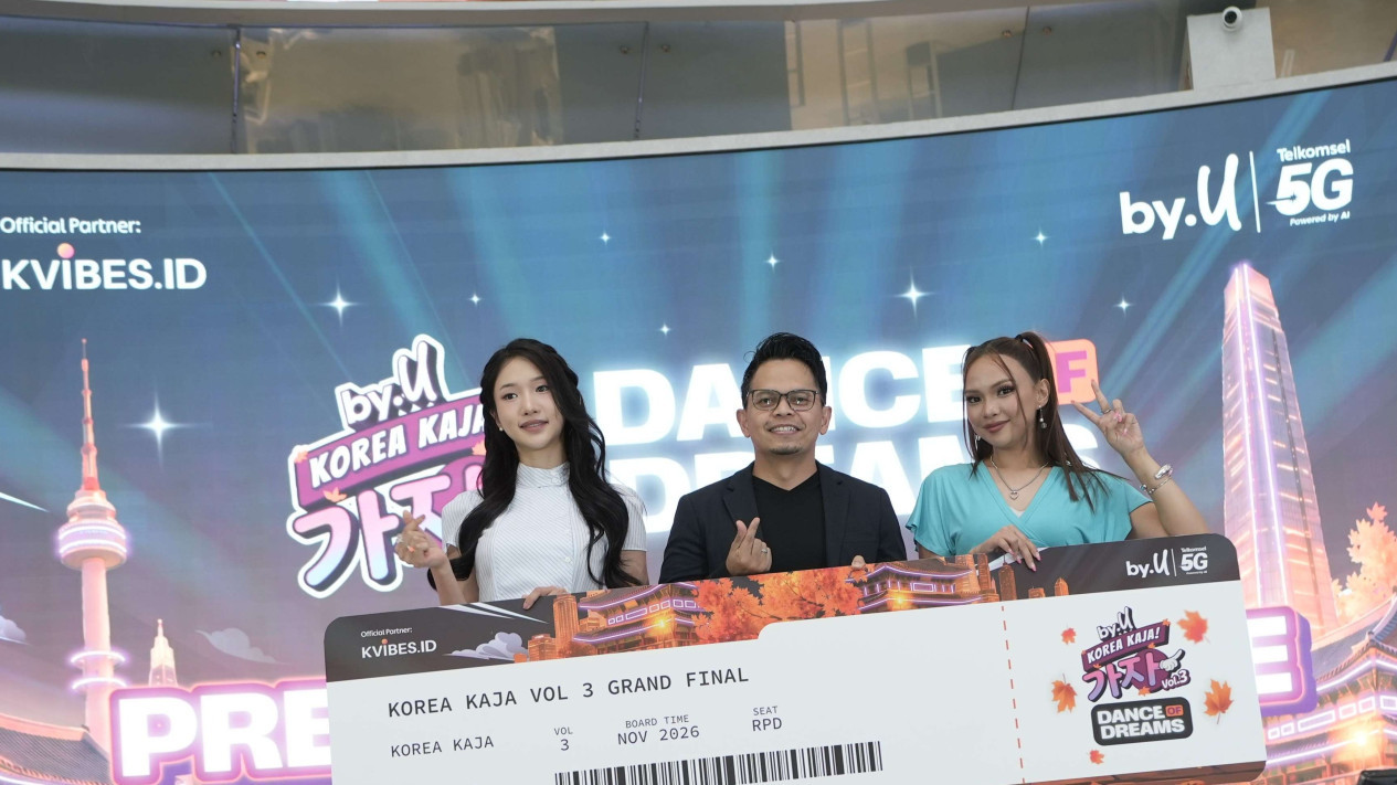 2.000 Karya Anak Muda Warnai by.U Korea Kaja! Vol.3, “Dance of Dreams” Bawa Talenta Muda Indonesia Lebih Dekat ke Mimpi
            - galeri foto
