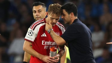 Mikel Arteta Ngamuk kepada 3 Pemain Arsenal meski Menang atas Napoli di Liga Champions