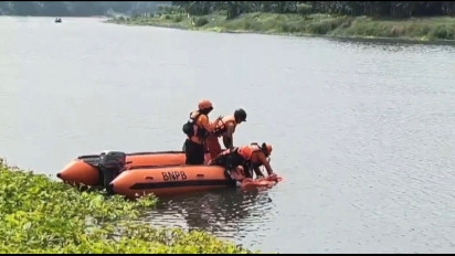Dua Hari Dicari, Pria Hilang di Sungai Brantas Jombang Ditemukan Tewas