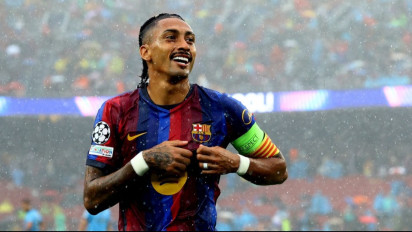 Barcelona Bantai Feyenoord 5-1 di Liga Champions, Hansi Flick Beri Sanjungan Selangit ke Raphinha