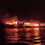 Kapal Feri MV June Aster Terbakar di Filipina, 5 Tewas dan 80 Orang Masih Hilang