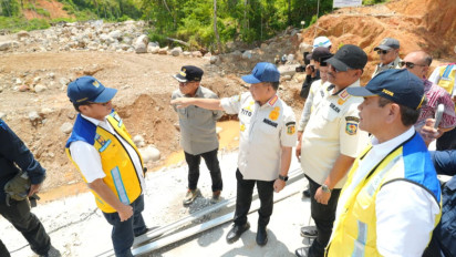 Pembangunan Sabo Dam di Tapanuli Tengah Sumut Lindungi Warga dari Potensi Bencana Susulan
