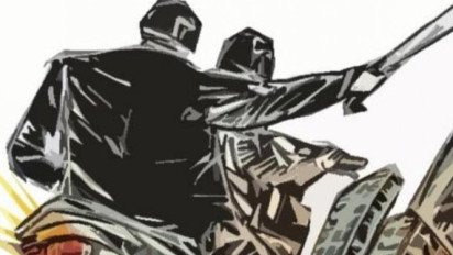 Empat Pemuda Diduga Gangster Bacok Pria di depan Warnet Jakut, Pelaku Diselidiki