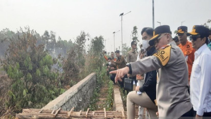 Wapres Gibran Instruksikan Polisi Beri Hukuman Berefek Jera bagi Pembakar Lahan