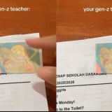 Viral, Guru SD Indonesia Koreksi Nilai Pakai SpongeBob, Aksinya Viral hingga 9GAG