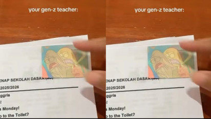 Viral, Guru SD Indonesia Koreksi Nilai Pakai SpongeBob, Aksinya Viral hingga 9GAG
