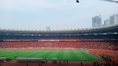 Guncangan Psywar Suporter ke Persib Semakin Terasa di SUGBK usai Persija Unggul 1-0 dari Babak Pertama