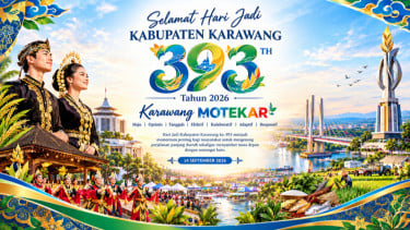 10 Ucapan Selamat Hari Jadi Kabupaten Karawang ke-393 Tahun 2026, Cocok untuk Caption Media Sosial