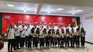 PBVSI Resmi Lepas Timnas Voli Putri dan Voli Pantai Indonesia Jelang Tampil di Asian Games 2026