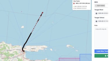 AISITS ITS Ungkap Jejak Terakhir KM Virgo Transport 8 di Selat Madura Sebelum Sinyal Hilang