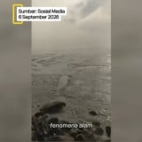 Geger Video Air Laut Surut Dikaitkan Erupsi Anak Krakatau, Badan Geologi Buka Suara