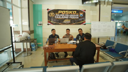 Polres Pelabuhan Tanjung Perak Gerak Cepat, Dirikan Posko Korban KM Virgo Transport 8