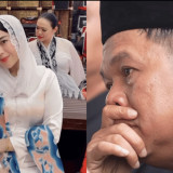 Dedi Mulyadi Tak Kuasa Menahan Tangis saat Pemakaman Kanaya Whu, Ungkap Rencana Bangun Masjid