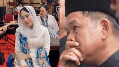 Dedi Mulyadi Tak Kuasa Menahan Tangis saat Pemakaman Kanaya Whu, Ungkap Rencana Bangun Masjid