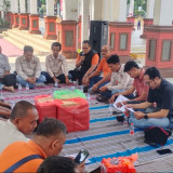 IJTI, PWI di Lamongan Panjatkan Doa untuk Keselamatan 5 Rekan Profesi yang Hilang Kontak