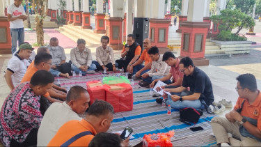 IJTI, PWI di Lamongan Panjatkan Doa untuk Keselamatan 5 Rekan Profesi yang Hilang Kontak