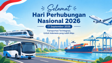 10 Ucapan Selamat Hari Perhubungan Nasional 2026, Cocok untuk Caption Media Sosial
