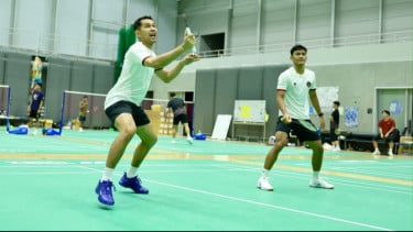 Jelang Asian Games 2026, Ganda Putra Indonesia Uji Strategi Lawan Klub Jepang