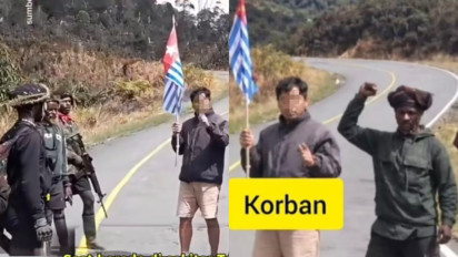 Viral Aksi KKB Mengancam Sopir Pendatang untuk Mengakui dan Meminta Papua Merdeka
