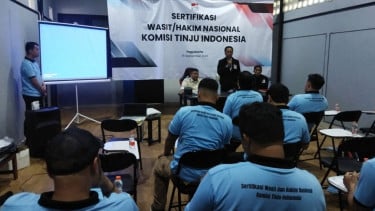 Menjaga Atlet Aman dan Antisipasi Resiko Fatal, 24 Wasit Tinju Ikuti Sertifikasi di Yogyakarta