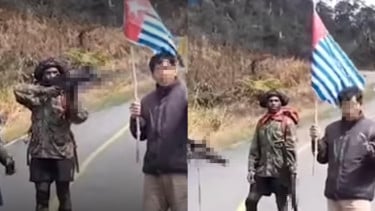 Menengangkan! KKB Mengancam Sopir Travel dengan Senjata, Paksa Mengatakan 'Papua Bisa Merdeka'