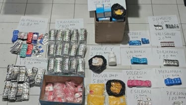 Peredaran Ribuan Butir Obat Daftar G di Tanah Abang Berhasil Digagalkan, Empat Pelaku Ditangkap