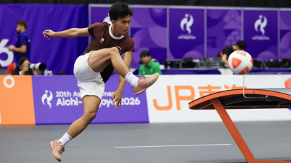 Hasil Asian Games 2026: Debut Manis Yoga Ardika Putra di Asian Games 2026, Langsung jadi Runner Up di Grup B Teqball