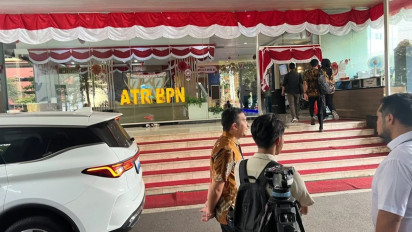 KPK Geledah Kantor ATR/BPN, Aktivitas Pegawai Tetap Normal hingga Sore Hari