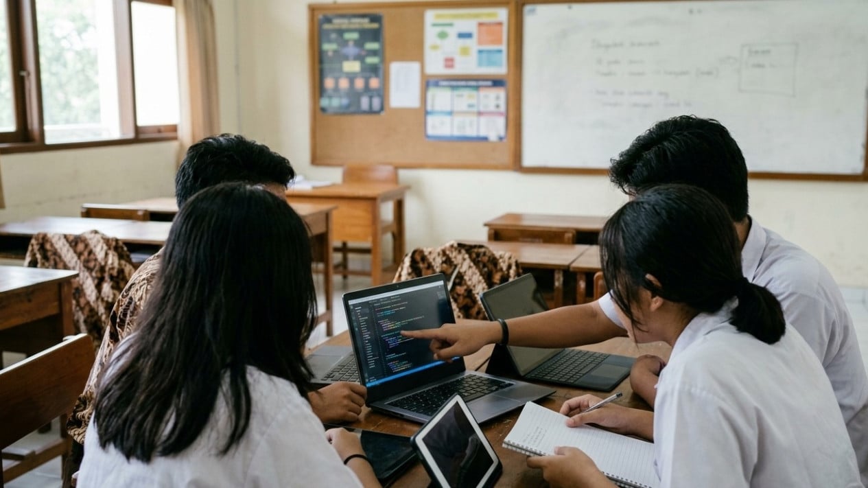 Coding dan AI Masuk Sekolah, Tapi Tantangan Pendidikan Bukan Sekadar Soal Teknologi
            - galeri foto