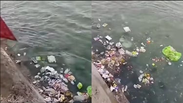 Viral Warga Buru Buang Sampah ke Laut Disebut Tradisi, Ini Aturan Hukumnya