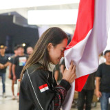 Bawa Identitas Indonesia ke Panggung Asia, Dua Flag Bearer Indonesia Kenakan Busana Spesial di Opening Ceremony Asian Games 2026