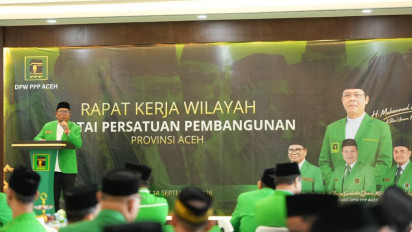 DPP PPP Hadiri Rakerwil di Aceh, Mantapkan Konsolidasi dan Petakan Strategi Pemilu 2029